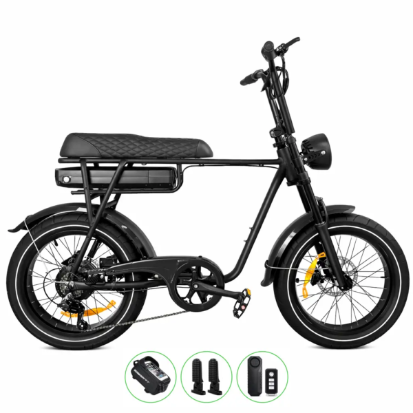 EB2 Pro Fatbike | Zwart | Torque Sensor | 250W