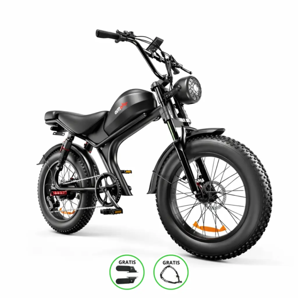 Emoko C93 | Elektrische Fatbike | Zwart | 250W