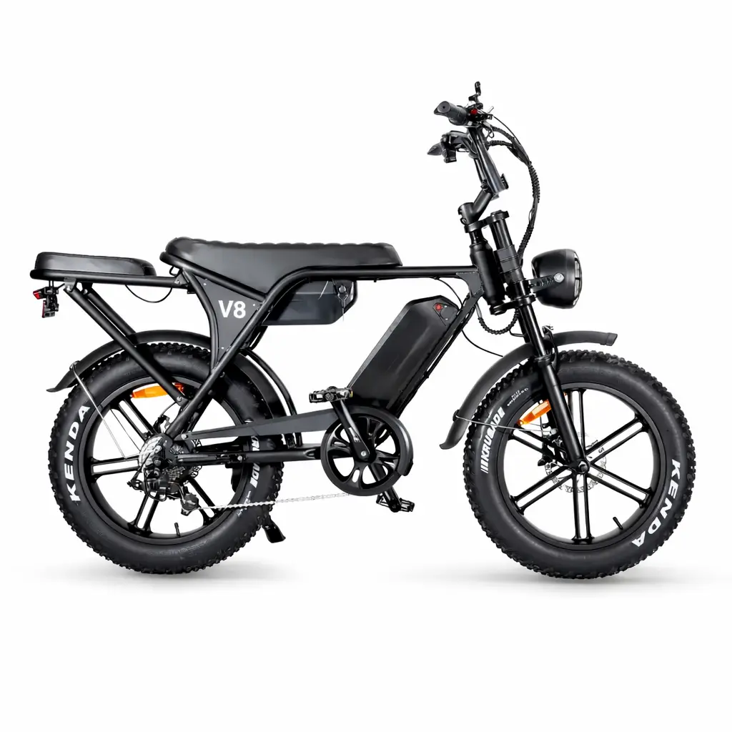 OUXI C80+ Fatbike | Dubbele Accu | 250w | Incl. Garantie - Afbeelding 2