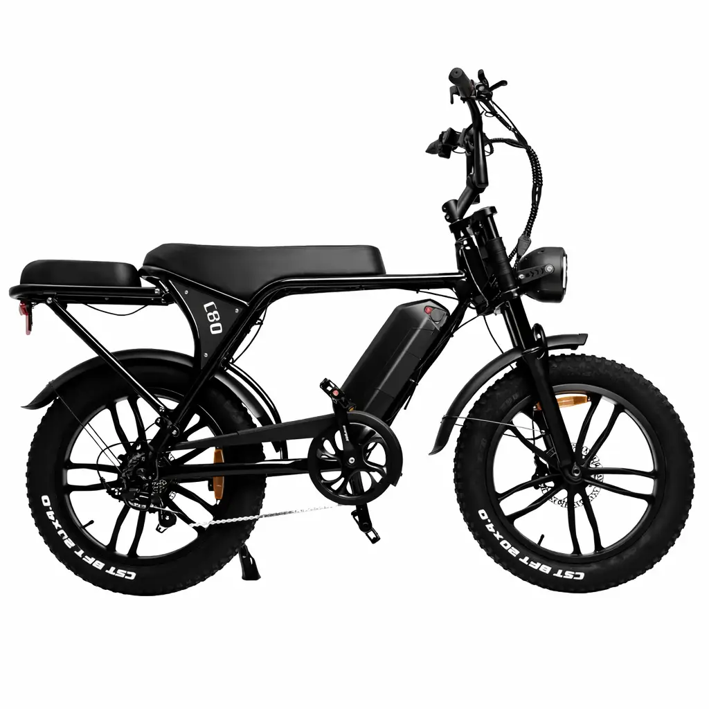 Ouxi C80 3.0 | Zwart | 2025 | Elektrische fatbike - Afbeelding 2