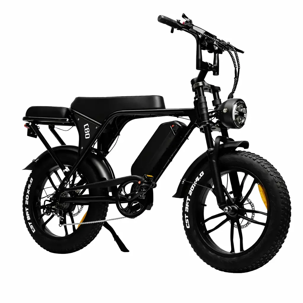 Ouxi C80 3.0 | Zwart | 2025 | Elektrische fatbike - Afbeelding 5