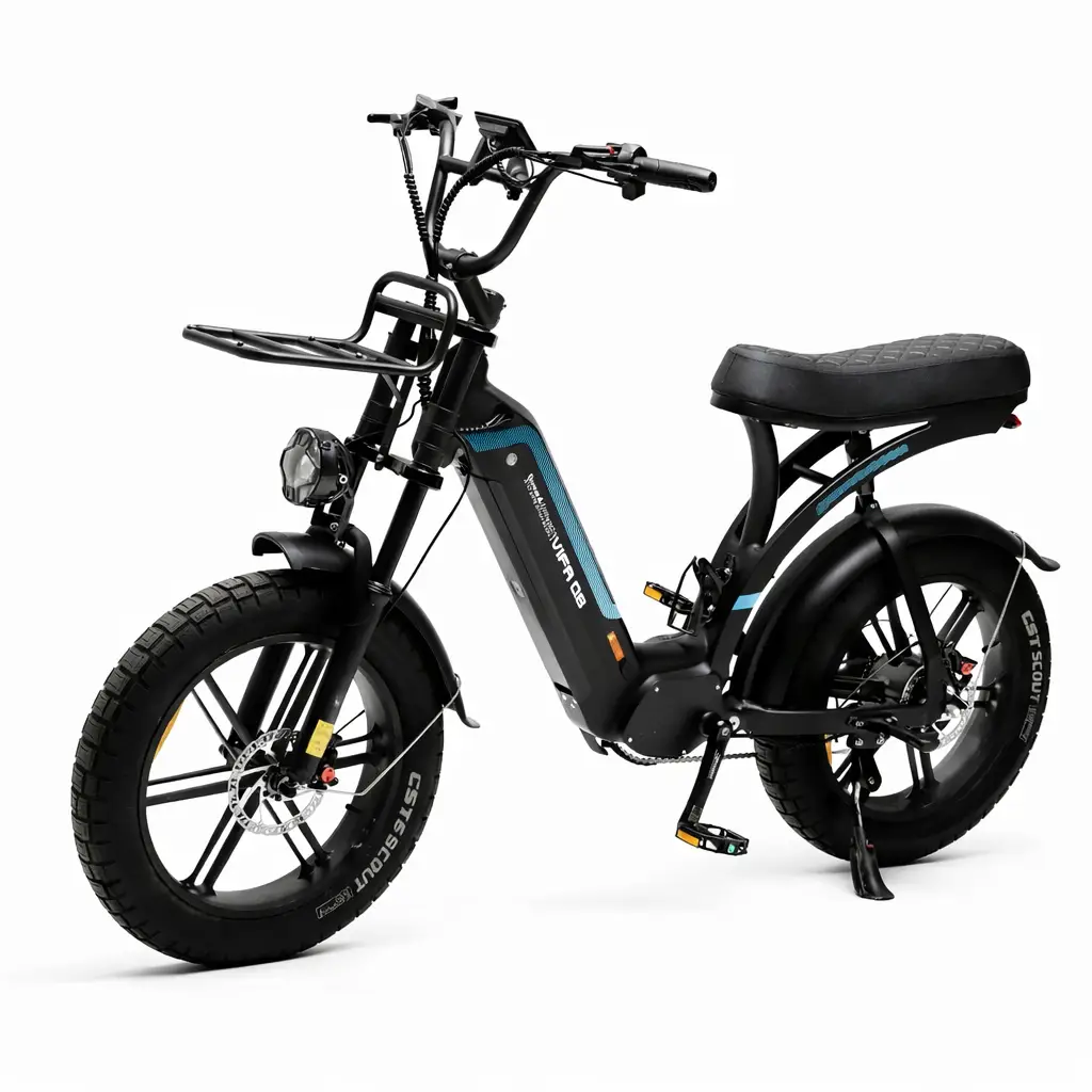 OUXI Q8 | Zwart | 250W | Elektrische fatbike - Afbeelding 5