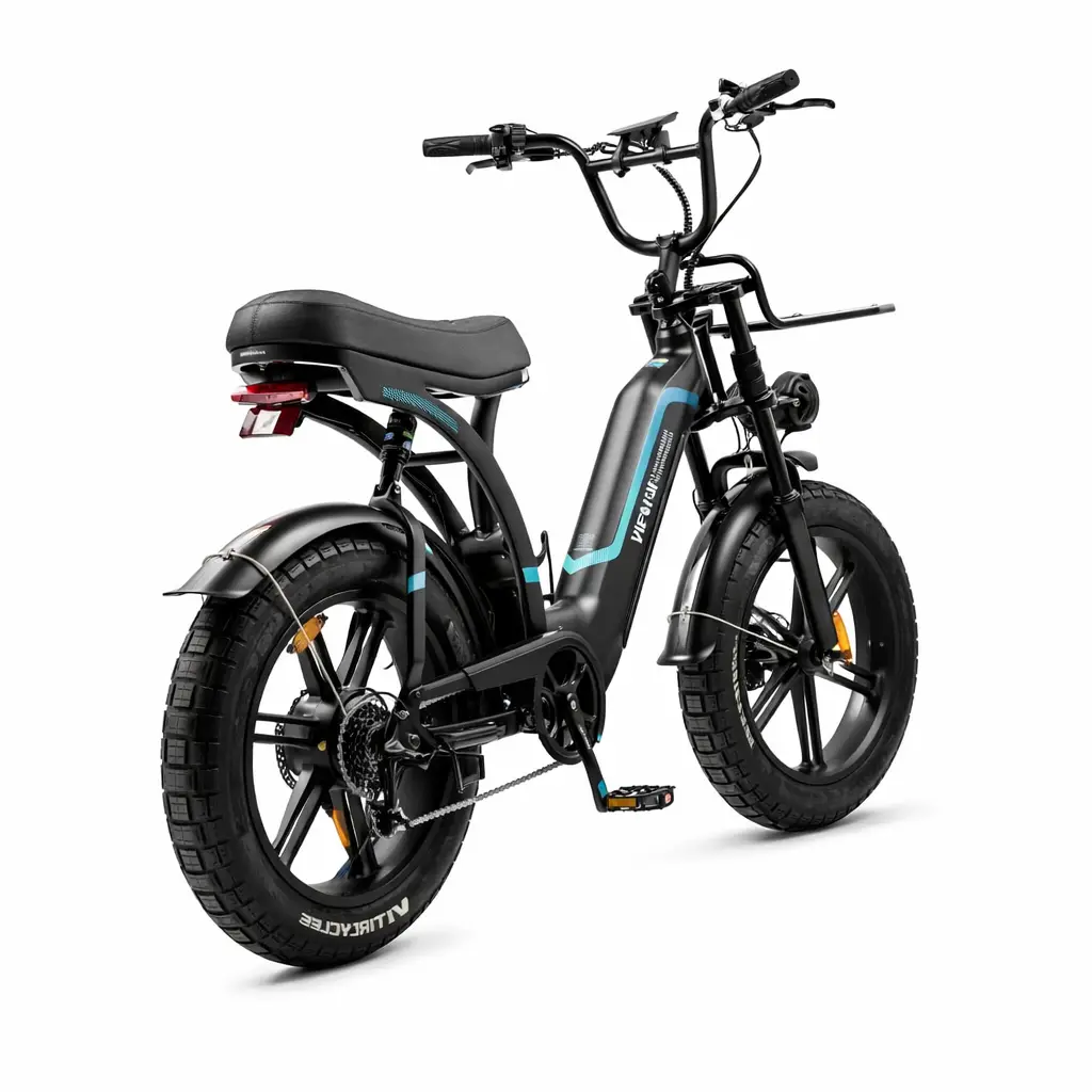 OUXI Q8 | Zwart | 250W | Elektrische fatbike - Afbeelding 4