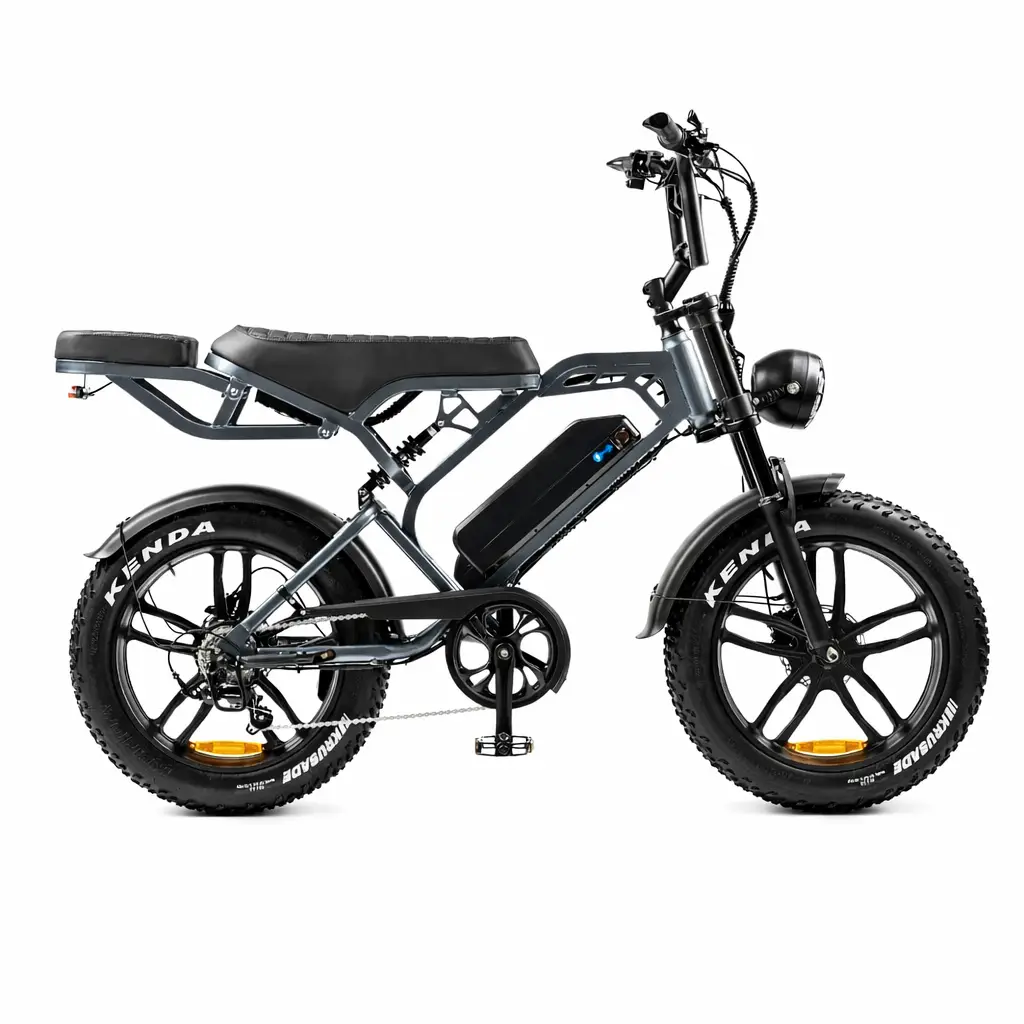 V20 Pro Fatbike | 250W | Donkergrijs | Elektrische fatbike - Afbeelding 3