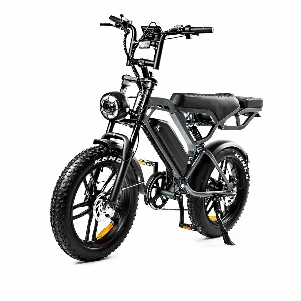 V20 Pro Fatbike | 250W | Donkergrijs | Elektrische fatbike - Afbeelding 2